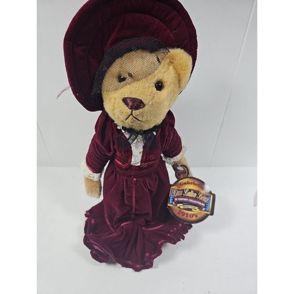 Brass Button Bears - Gabrielle - 1910's 20th Century Collectibles Plush - Picture 1 of 6